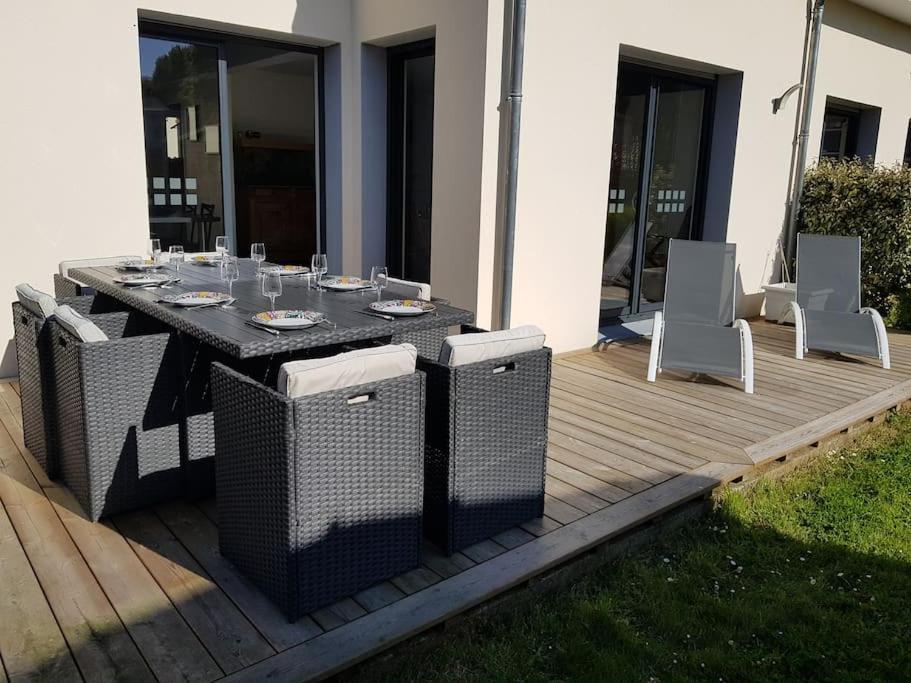 9 Pers 160 M² +Jardin- 10Mn Nantes -30Mn Mer Bouguenais Esterno foto
