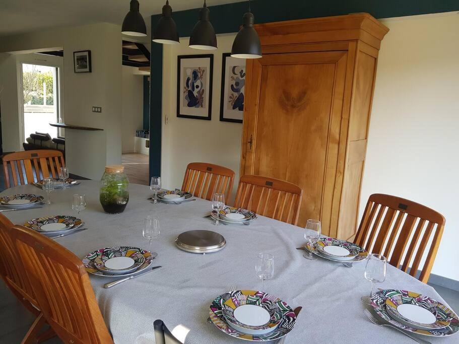 9 Pers 160 M² +Jardin- 10Mn Nantes -30Mn Mer Bouguenais Esterno foto