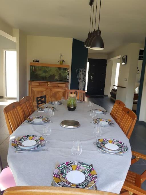 9 Pers 160 M² +Jardin- 10Mn Nantes -30Mn Mer Bouguenais Esterno foto